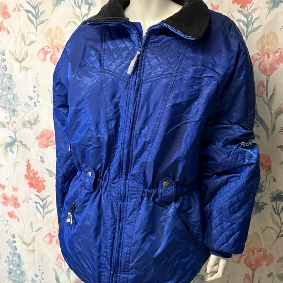 Vintage Polaris Women's Blue Ski & Snow Jacket - Picture 2 of 12